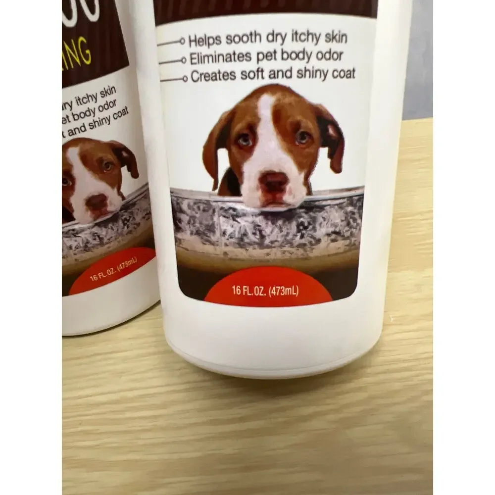 My Pet's Friend Oatmeal Shampoo For Itchy, Dry Skin, Deodorizing 16 FL oz (2 PK)